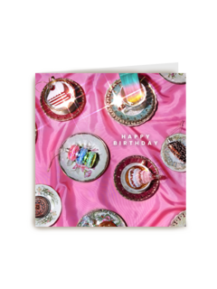 Vondels happy birthday kerst roze