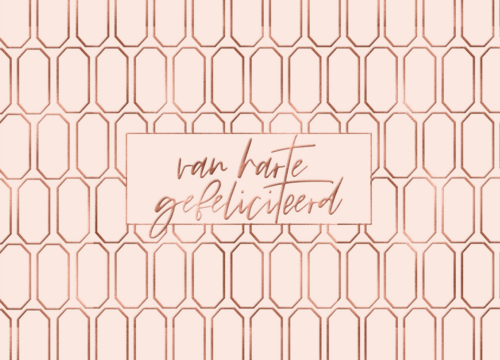 Verjaardagskaart Hallmark | Verjaardagskaart Van Harte Gefeliciteerd Metallic