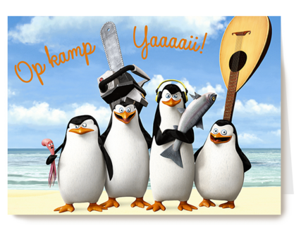 Op kamp yaai Penguins