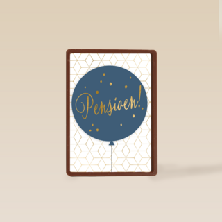 een leuke pensioenballon