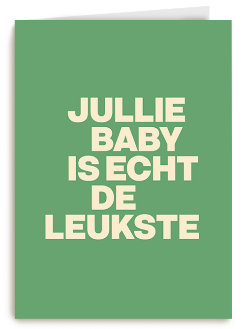 Kaart Hallmark | Geboorte Felicitatie | Geboorte Felicitatie Andc Jullie Baby Is Echt De Leukste