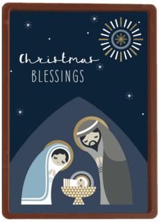 Kerststal religieus hip