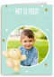 het is feest met een forever friends fotokaart