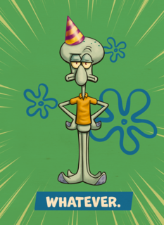 Spongebob Octo Whatever birthday