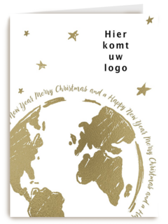 wereldbol zakelijk kerst