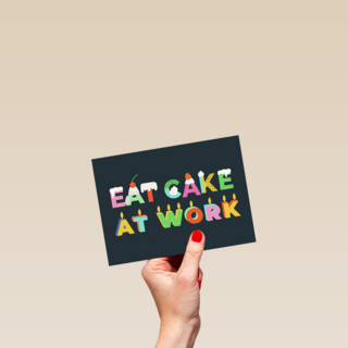 eat cake at work