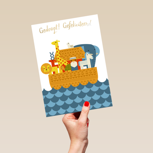 Gedoopt gefeliciteerd noach
