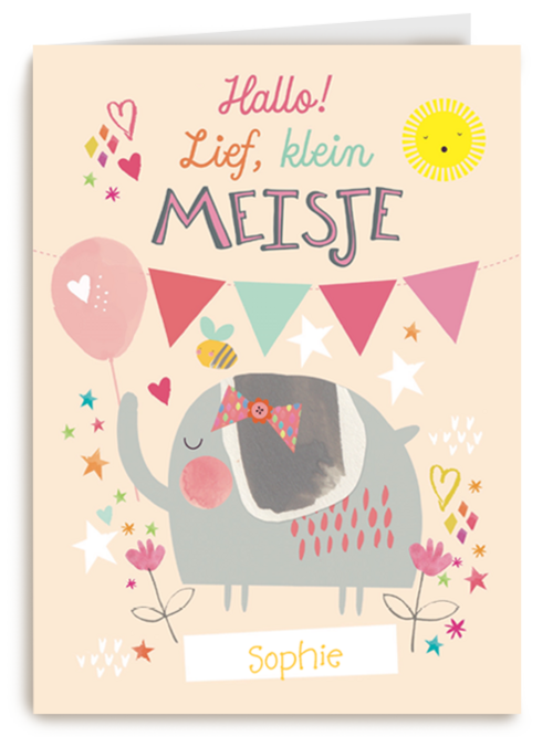 baby dochter hallo lief klein meisje