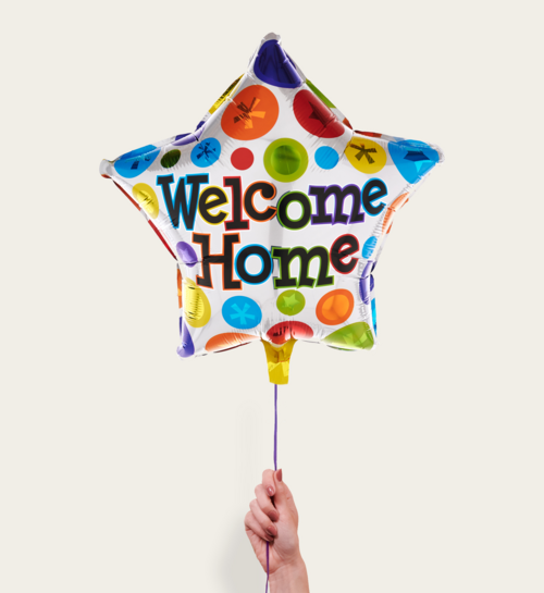 Ballon Welcome Home Multi