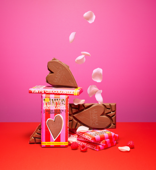 Tony Chocolonely Recht Uit Mijn Chocohart Melk Roos Framboos