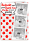 fotokaart rode stippen bedankt thank you danke