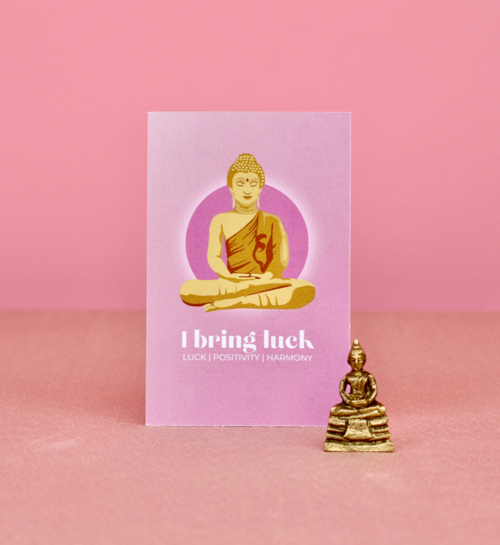 Uchu Mini Boeddha I Bring You Luck