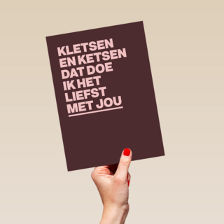liefde kaart andc kletsen en ketsen