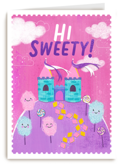 Kinderpostzegels - Hi sweety!