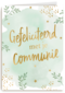 Gefeliciteerd met je communie Groen