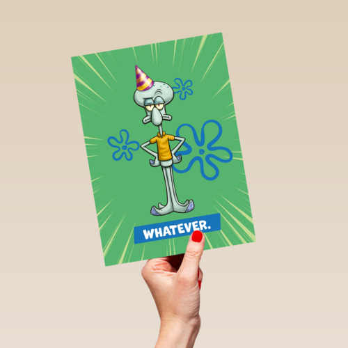 Spongebob Octo Whatever birthday