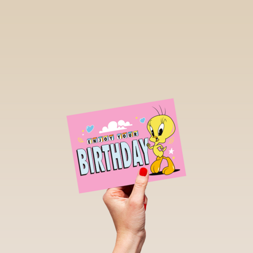 enjoy your birthday with Tweety