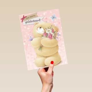 gefeliciteerd vrouw knuffel lieve mama