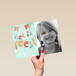 party time met vlaggetjes