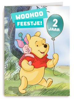 Winnie de Poeh Woohoo feestje