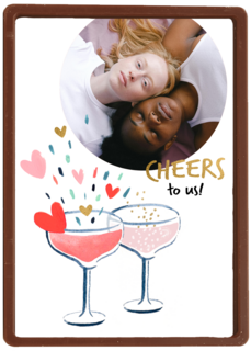 Cheers to us fotokaart