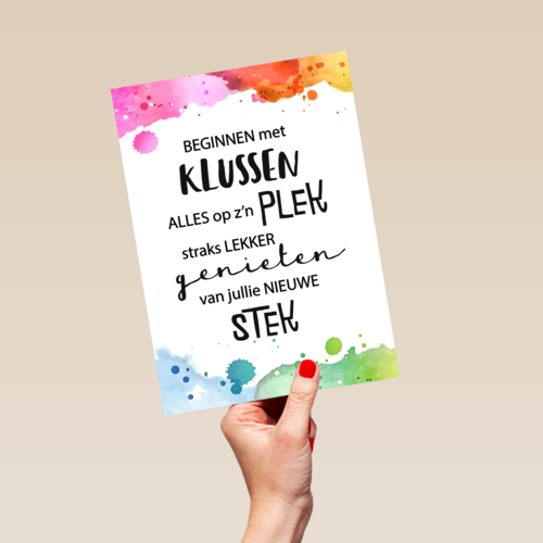 verbouwing kaart beginnen met klussen