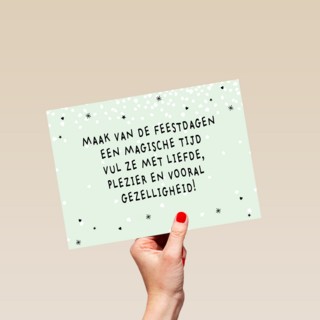maak van de feestdagen een magische tijd