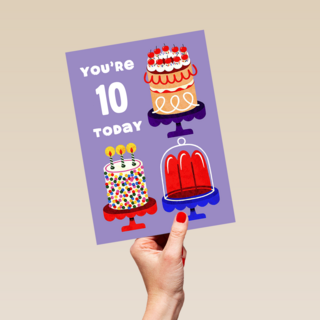 Folio Birthday Cake Age