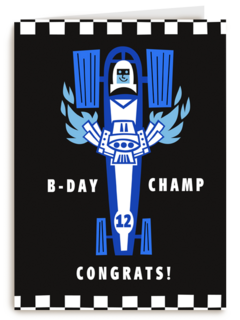 happy bday champ congrats
