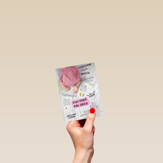 een mooie roze mini versie van jullie