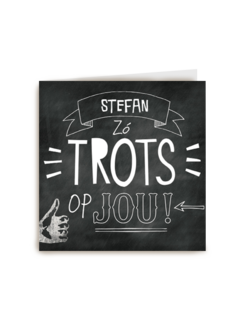 compliment trots op jou krijtbord