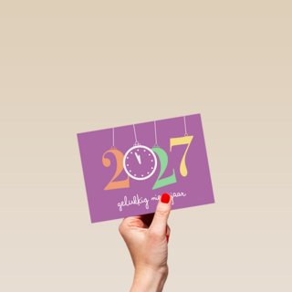 Nieuwjaar 2027 Gelukkig nieuwjaar
