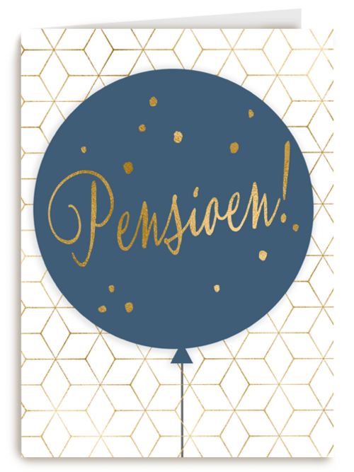 een leuke pensioenballon