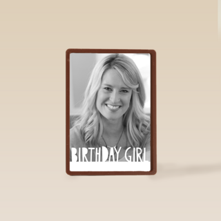 birthday girl vrouw foto