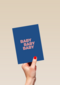 And C Baby Baby Baby kaart blauw