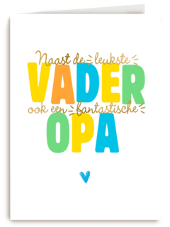 Naast de leukste vader ook een fantastische opa