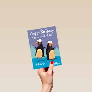 shoebox happy birthday from both of us