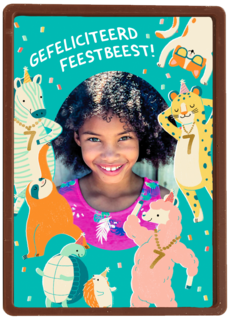 Gefeliciteerd Feestbeest 7 jaar