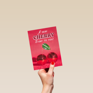 A very cherry bday to you