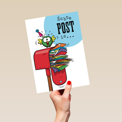 funny mail echte post is
