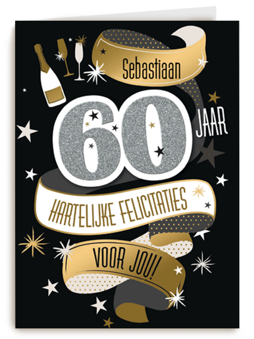 leeftijd zestig gefeliciteerd hartelijk