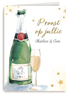 huwelijksjubileum proost op jullie