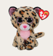 Knuffel Ty Beanie Boos Livvie Leopard 