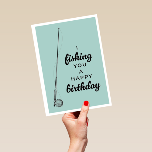 i fishing you a happy birthday
