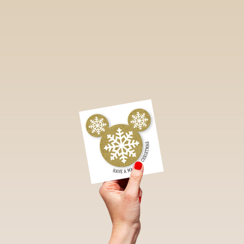 disney adult kerstkaart have a magical christmas