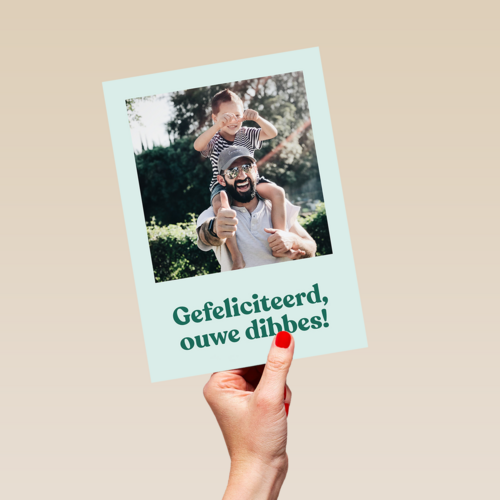 verjaardag fotokaart andc grappig