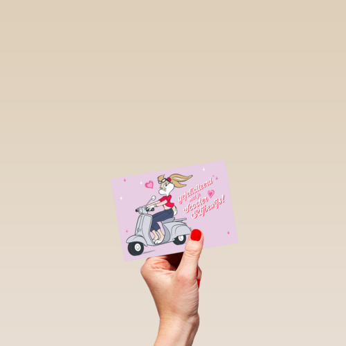 gefeliciteerd met je scooterrijbewijs van lola