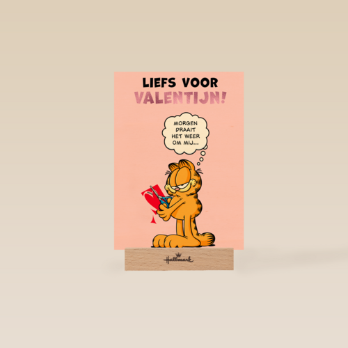 Garfield Liefs voor Valentijn