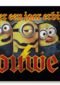 verjaardagskaart minions weer een jaar erbij ouwe