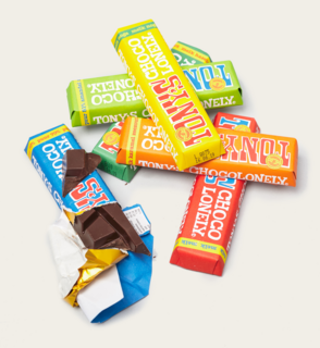 Tony Chocolonely Proeverijtje Kusjes